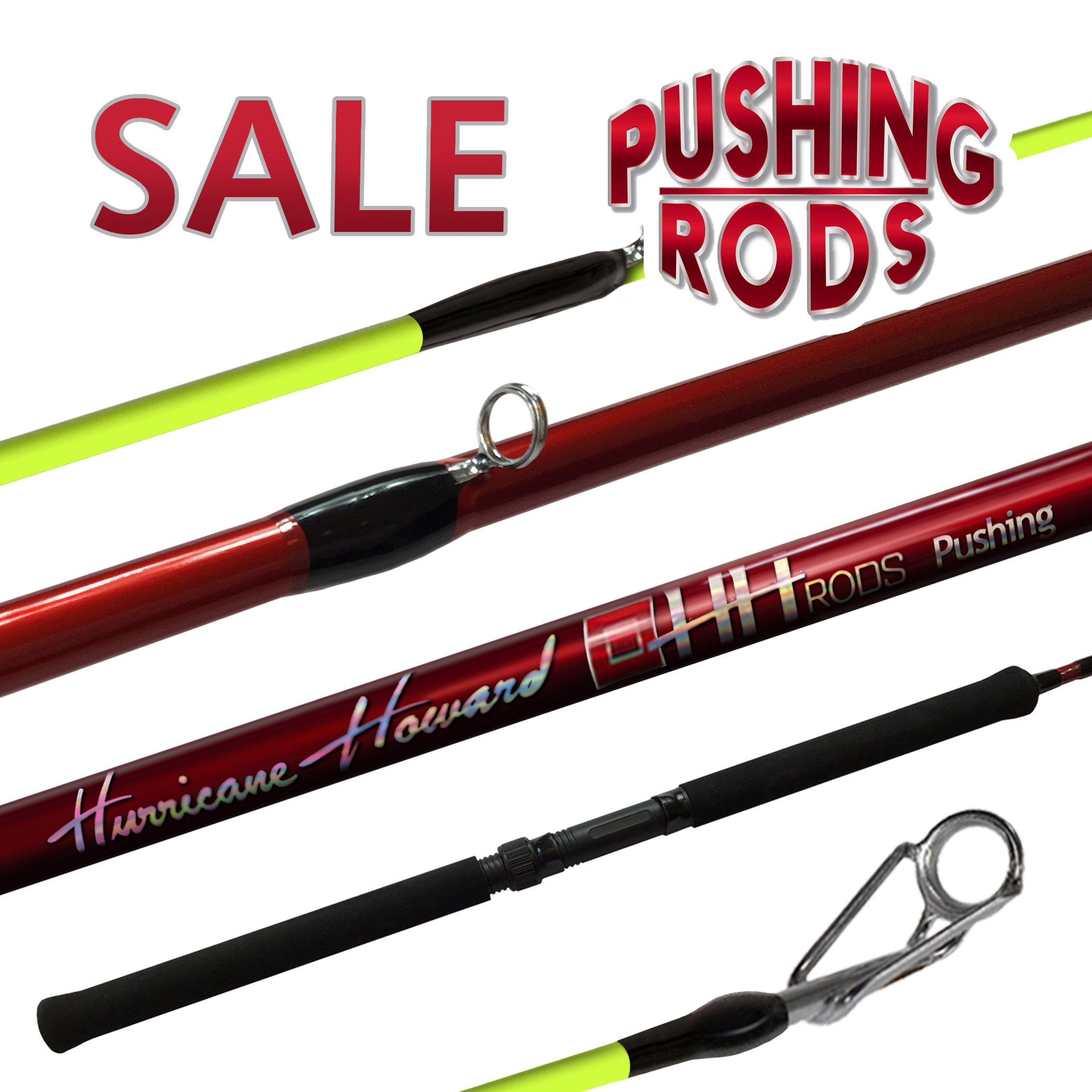 Hurricane Pushing Pole 16 Ft – HH Rods and Reels