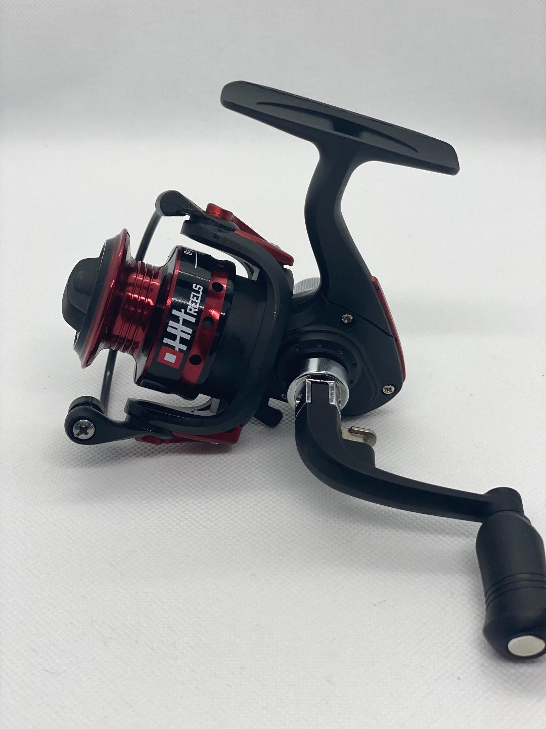 Hurricane KF150 Spinning Reel with Collapsible Handle – HH Rods and Reels