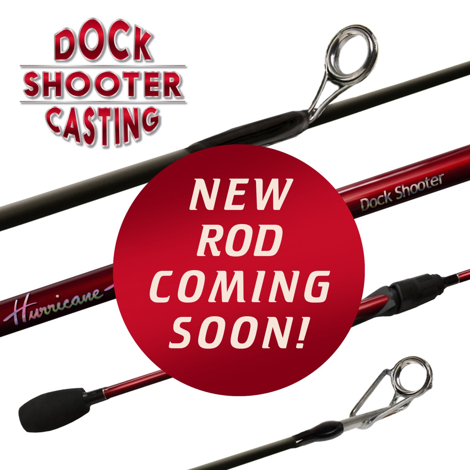 Hurricane Dock Shooter/Casting 7Ft HH Rods and Reels